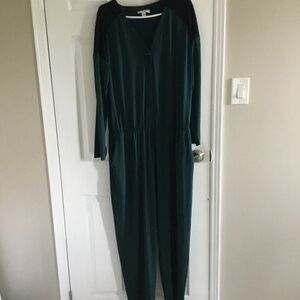 Dark Green jumpsuit Hailstones xl